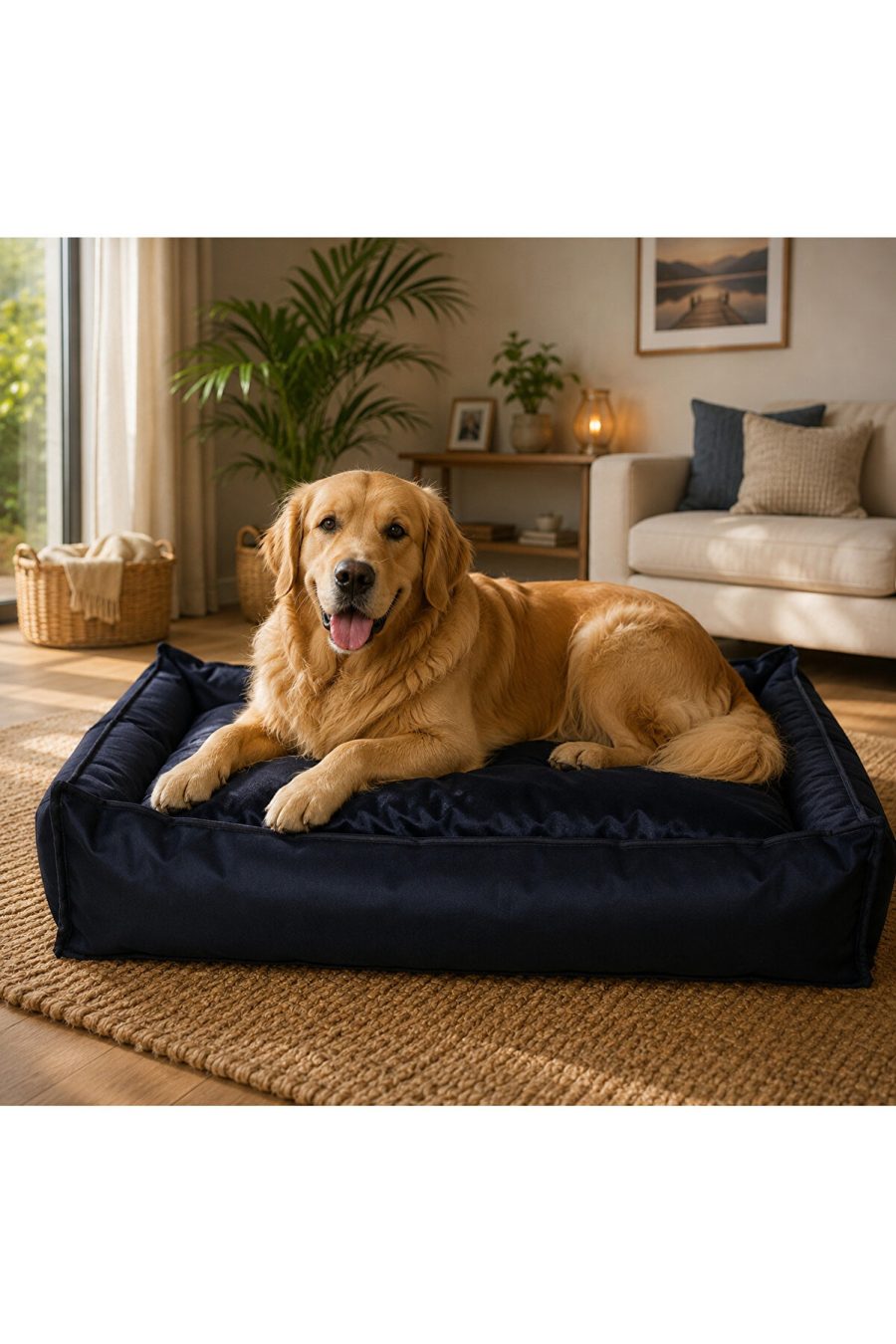 Büyük Irk Köpek Minderi ve Yatağı 90x100